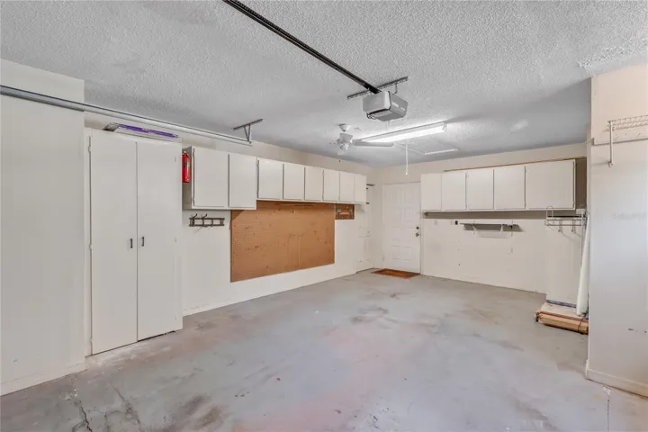 Oversized, enough room for your golf cart and car