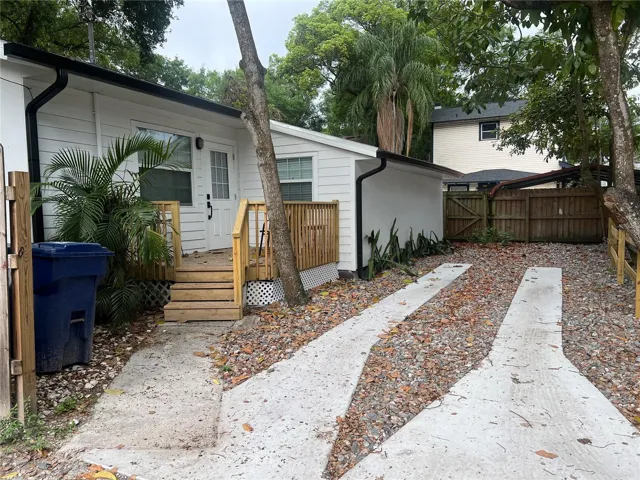 Main driveway