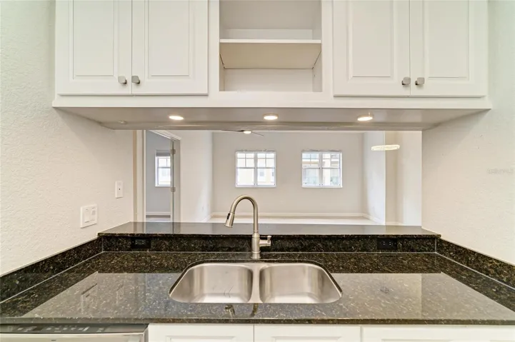 Kitchen Looking Into Living Room