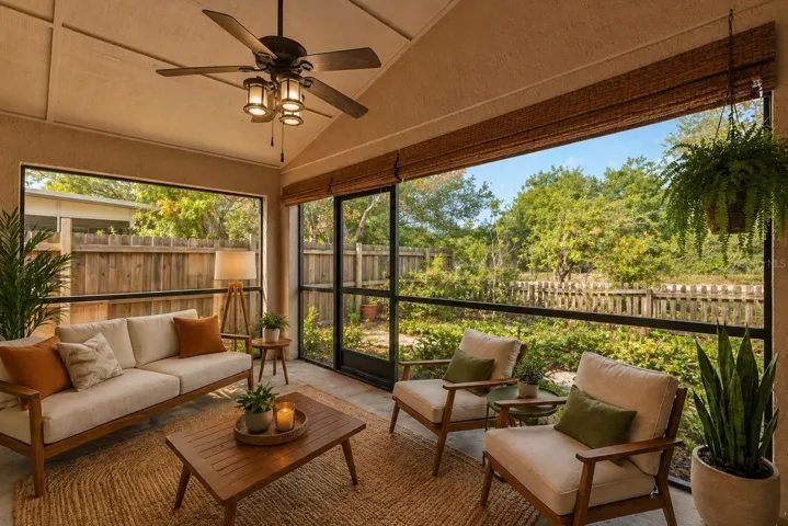 Screened Lanai - Staged