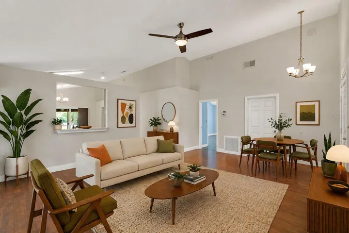 Virtually Stage Family Room