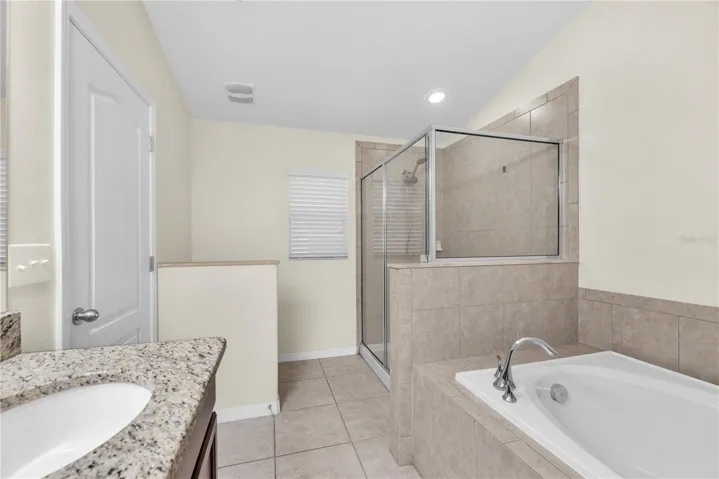 Primary Bathroom Shower area