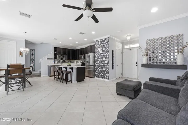 Living Area / Dining Area / Kitchen