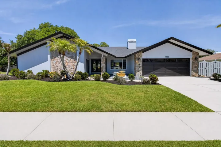 Front of home - Cement Enhanced