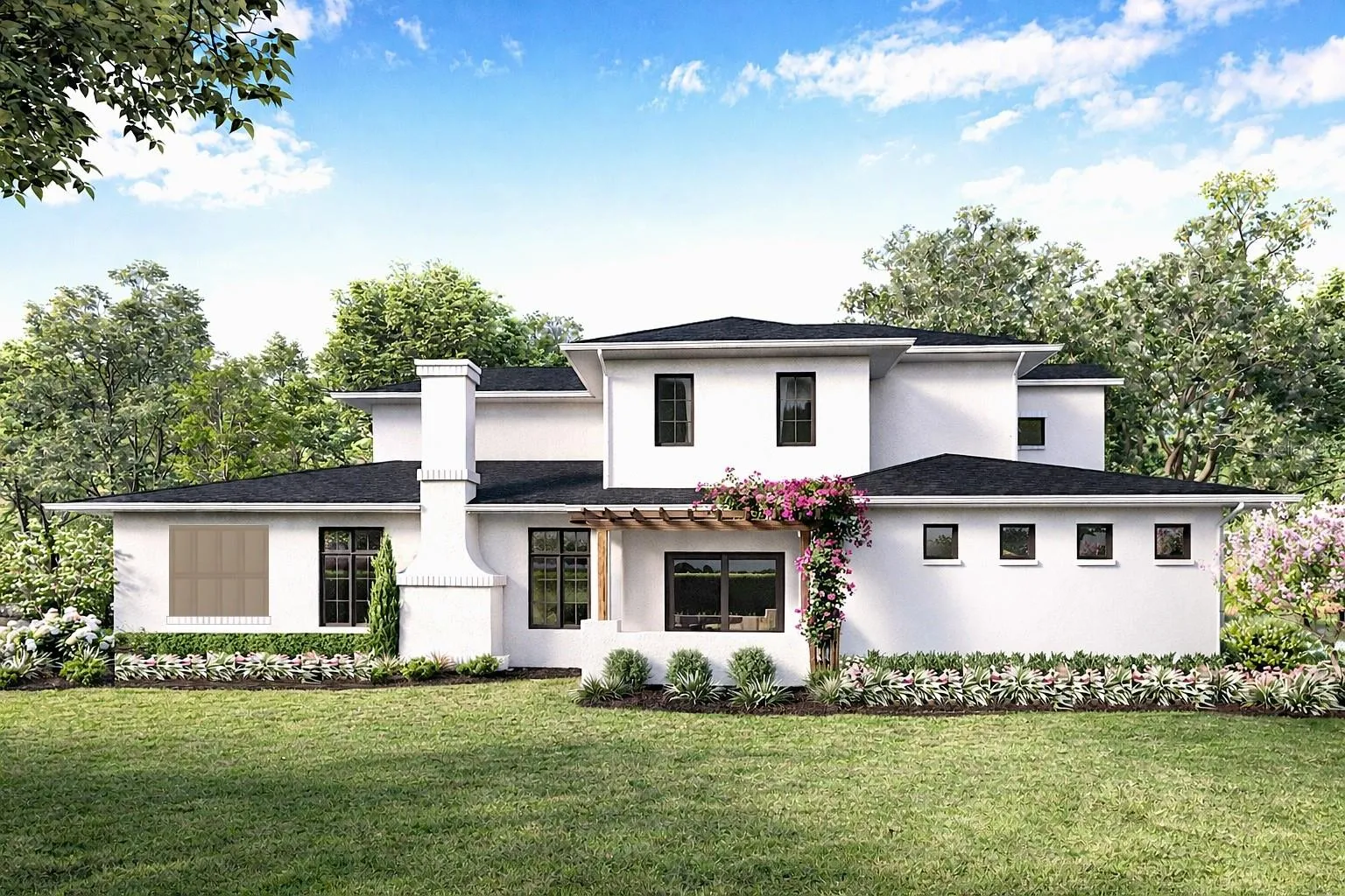 Lot 19 side rendering-  for inspirational purposes