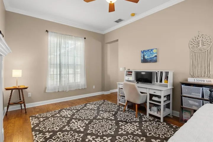 Ensuite office space right  off the primary bedroom