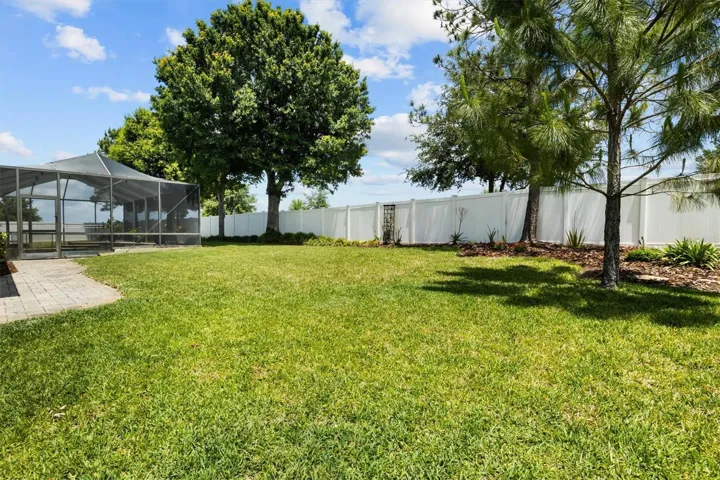 Backyard- Privacy fenced