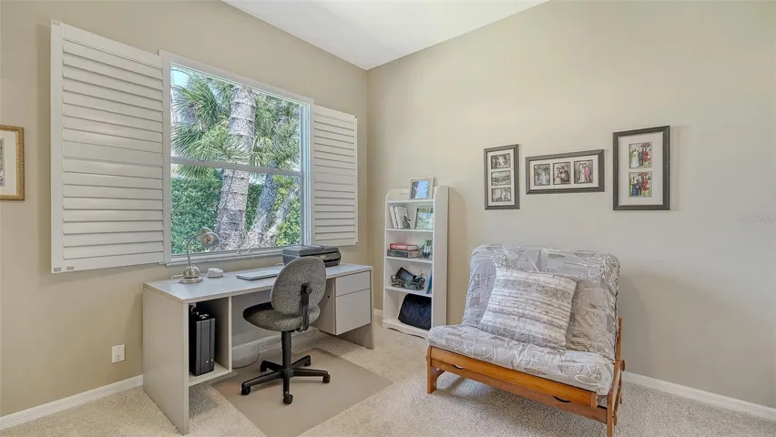 Fourth guest bedroom or den