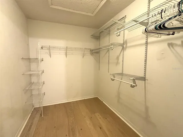 Primary Walk-In Closet