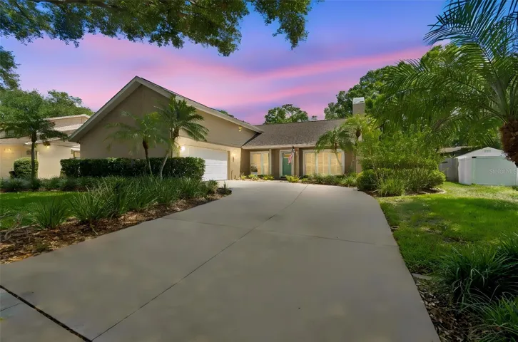 Exterior of Home w/Side Entry Garage