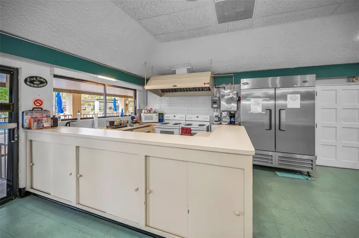 Clubhouse kitchen