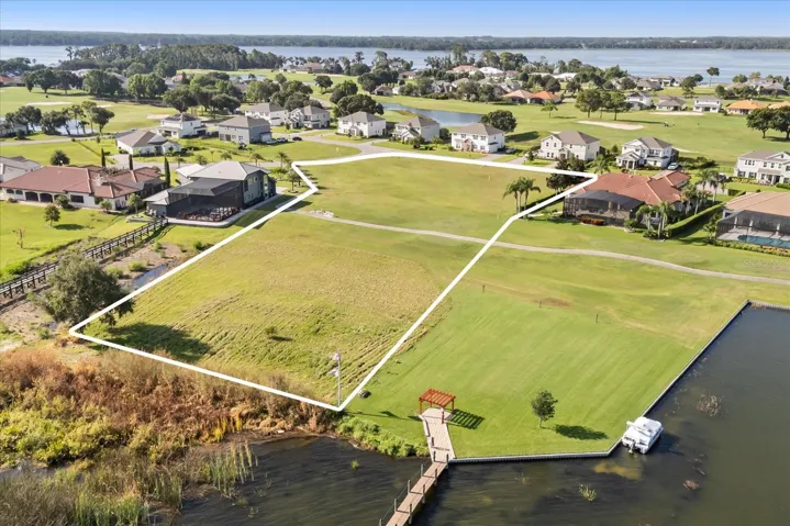 Lot from over Lake Dora with Lake Beauclair in view