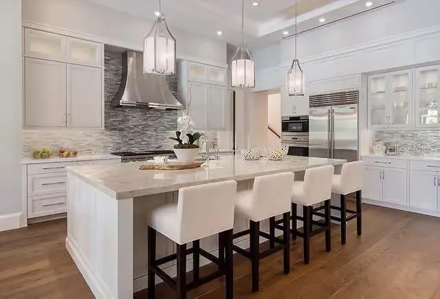 Rendering: to be built  kitchen