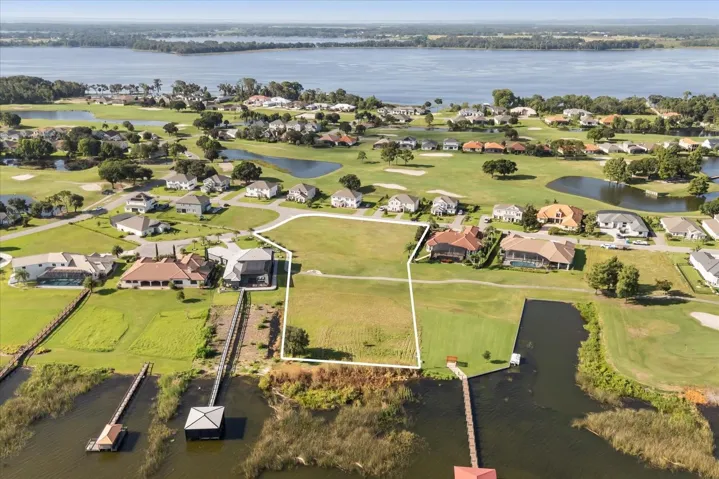 Lot view from Lake Dora looking at Lake Beauclair