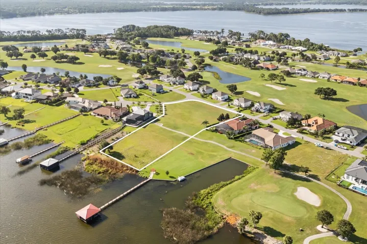 Lot on Lake Dora with Lake Beauclair in view