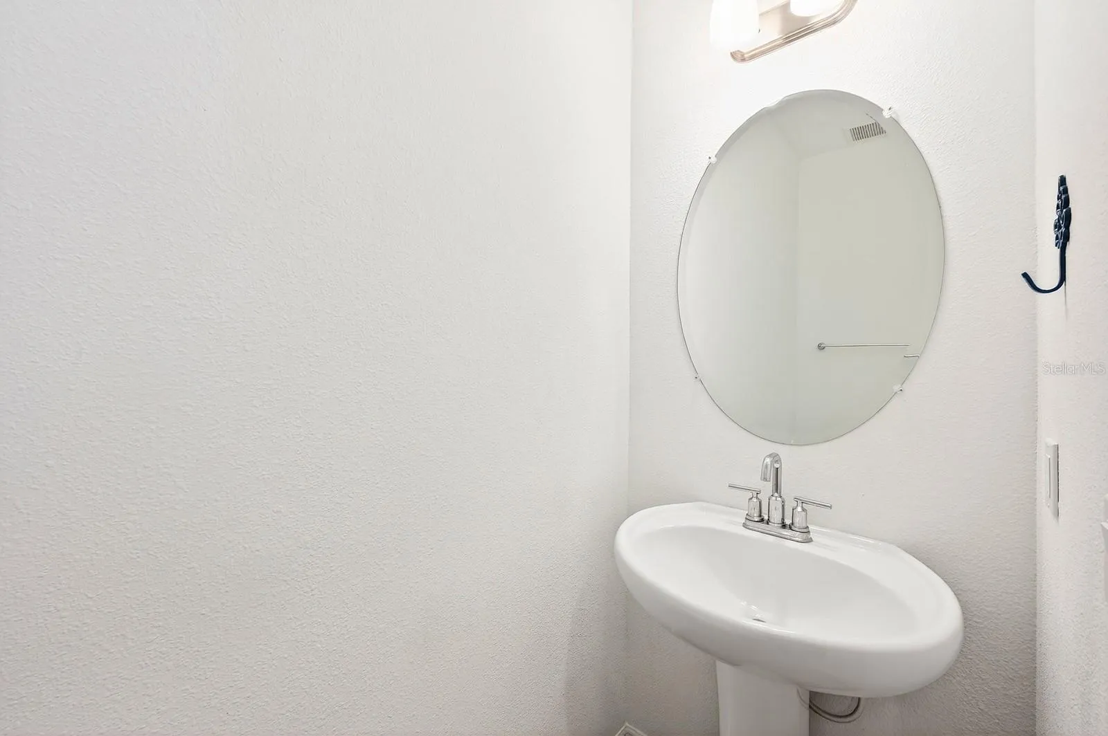Convenient main floor half bath.