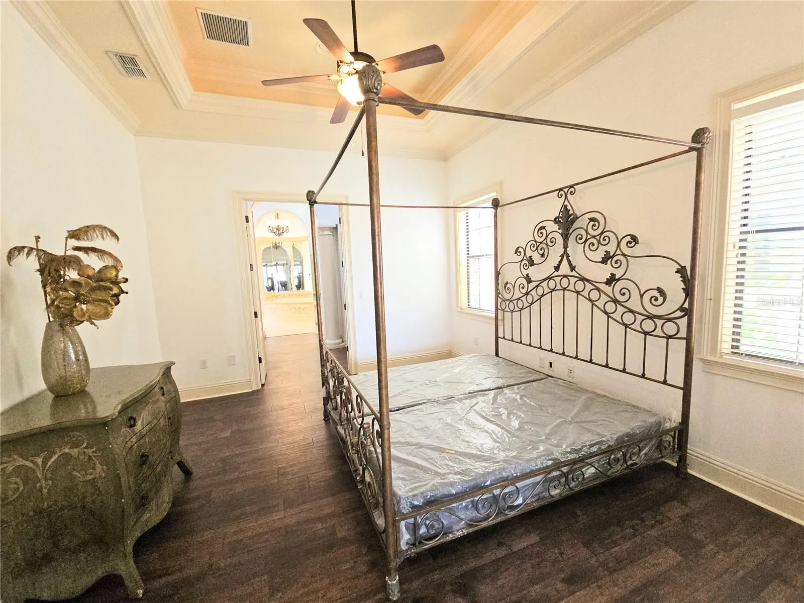 1st Floor Bedroom 1. Bed Set &amp; Dresser Included