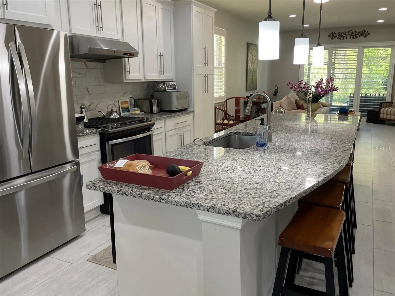 Large kitchen Island