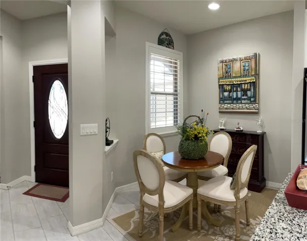 Dining/ Breakfast area