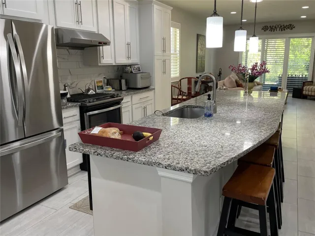 Large kitchen Island