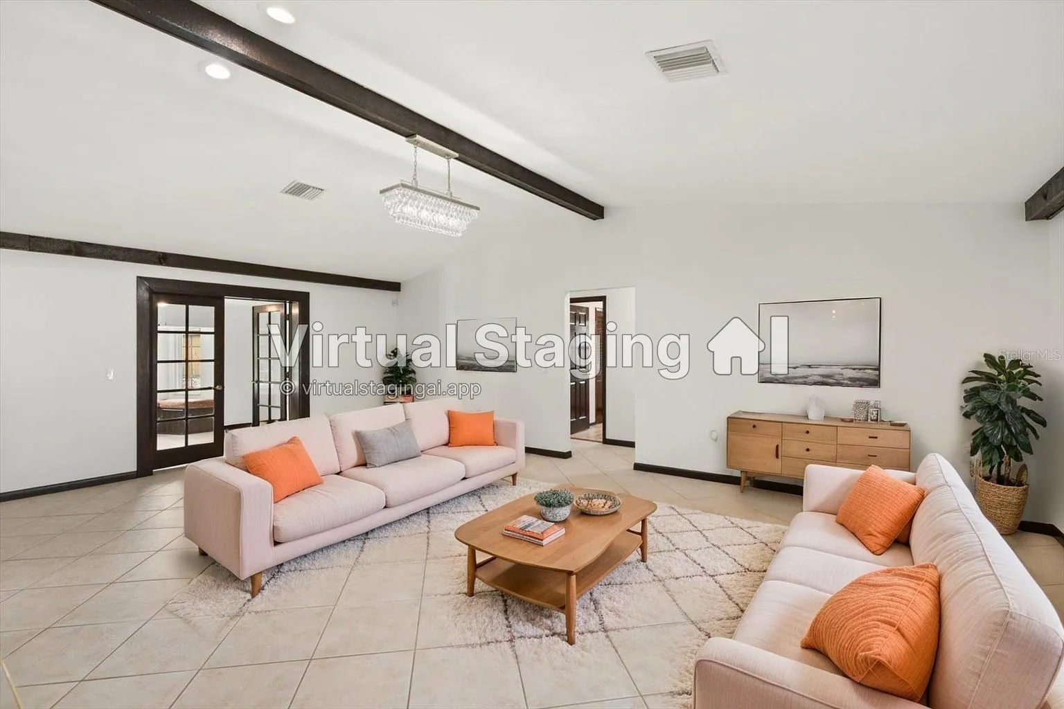 Virtual staging