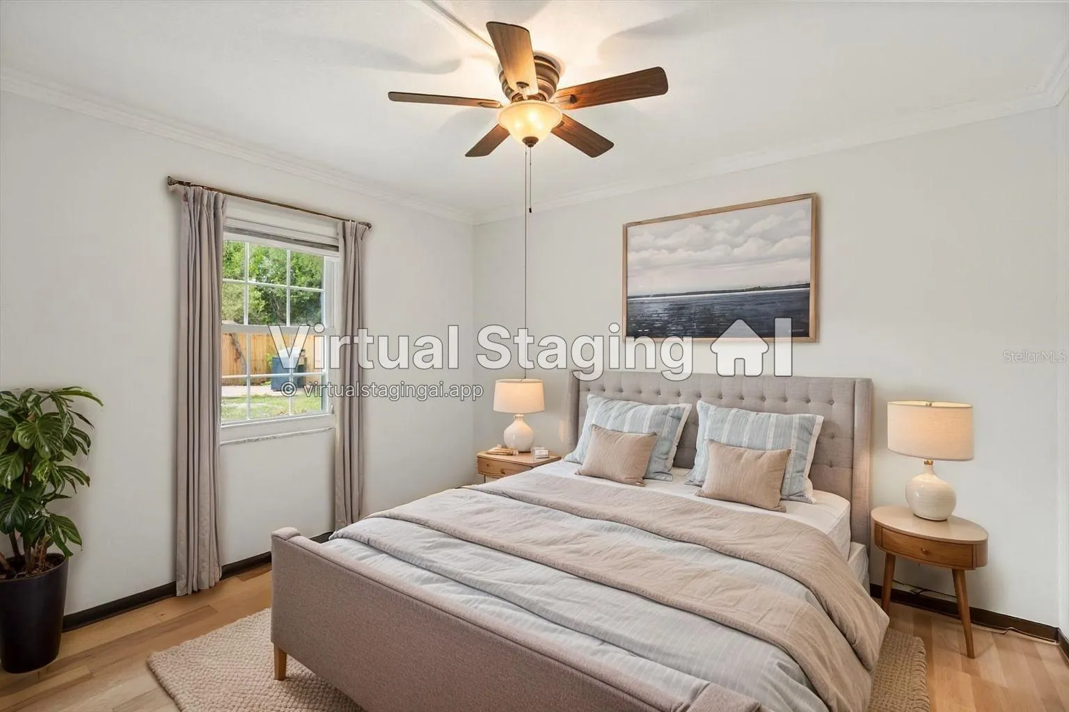 Virtual staging