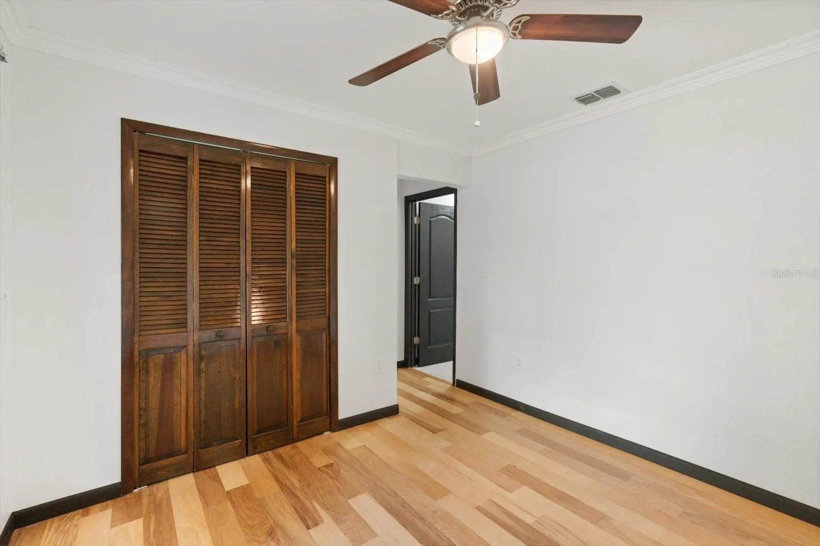 New engineered hardwood floor in 2nd bedroom
