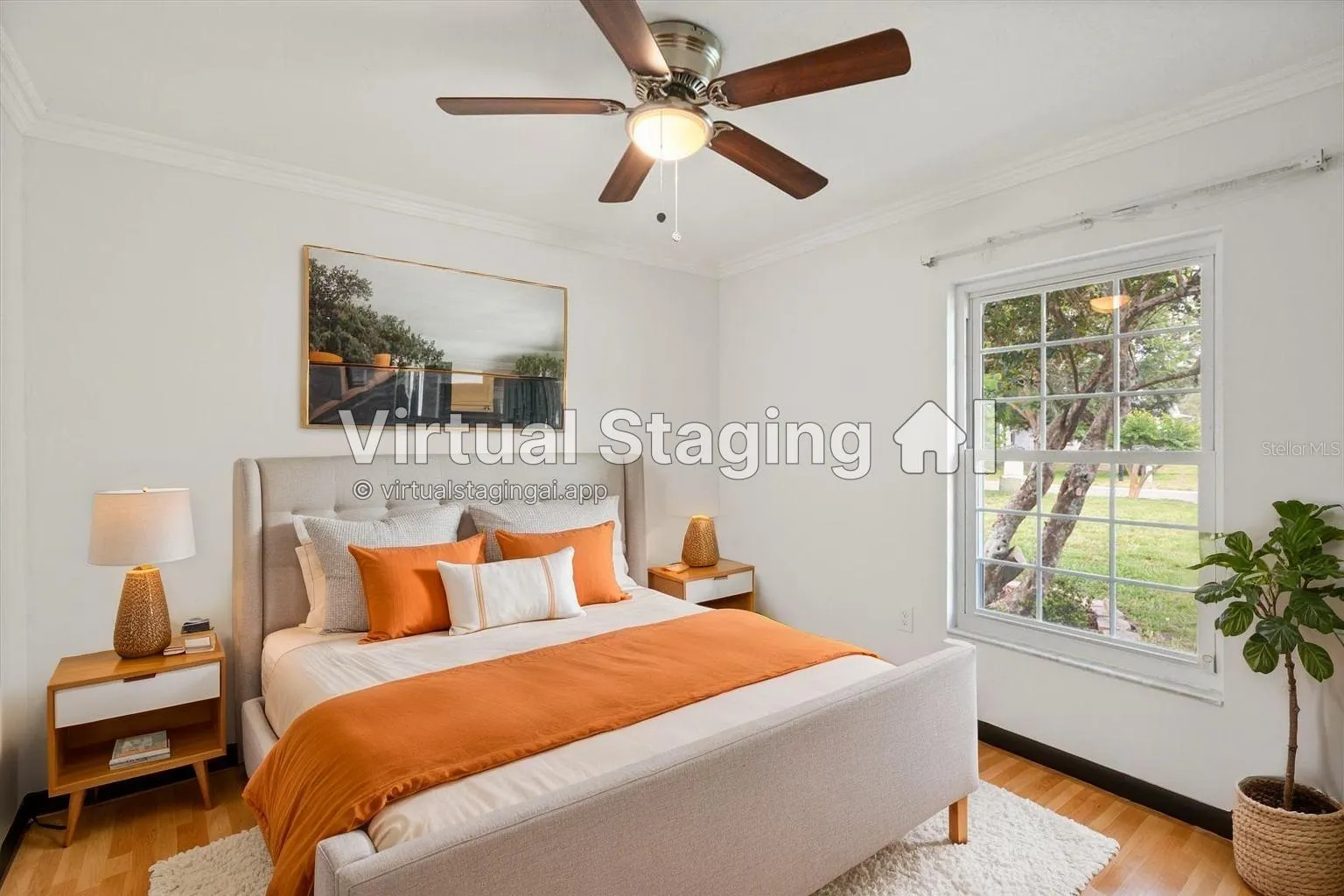 Virtual staging