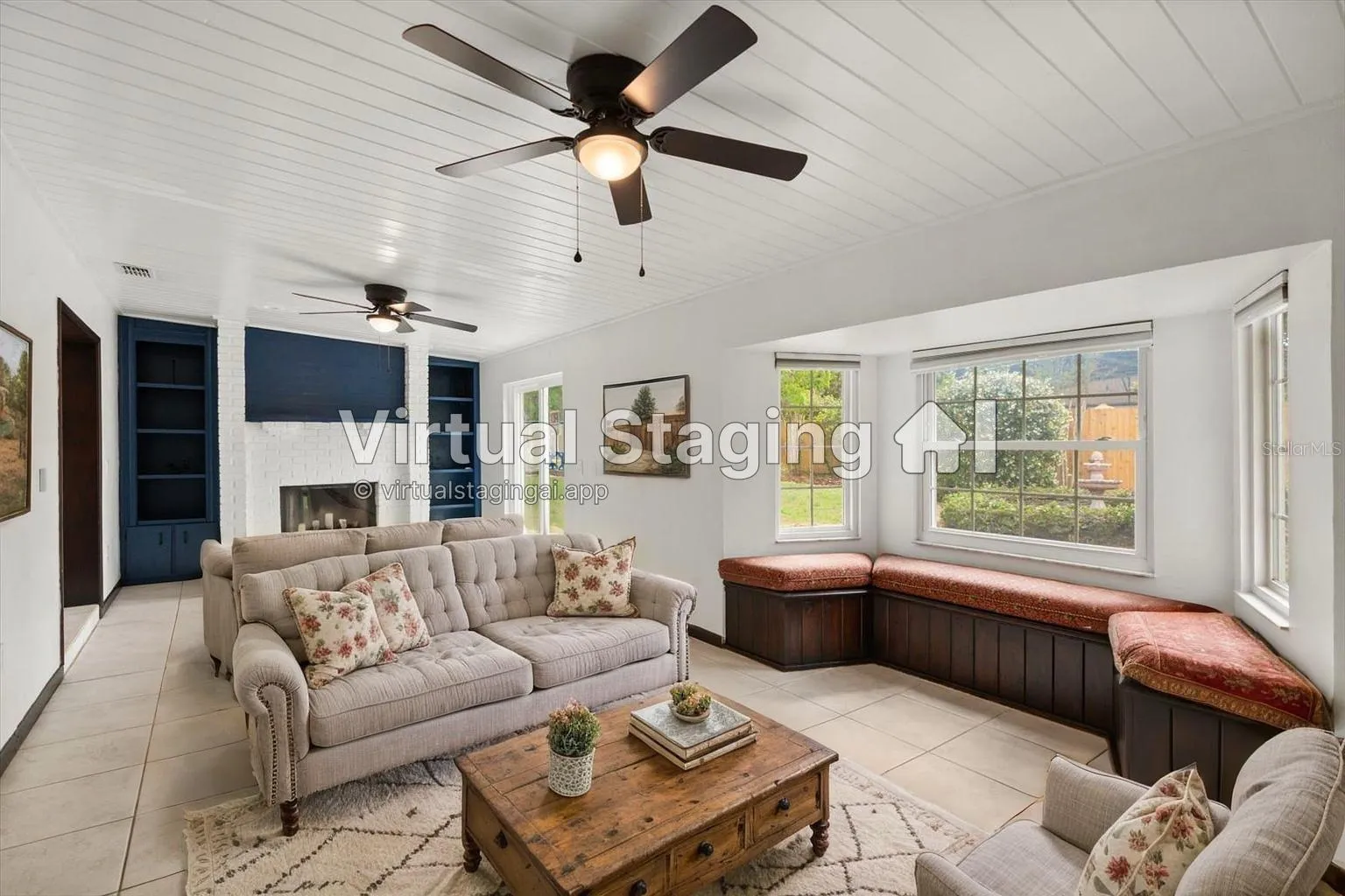 Virtual staging