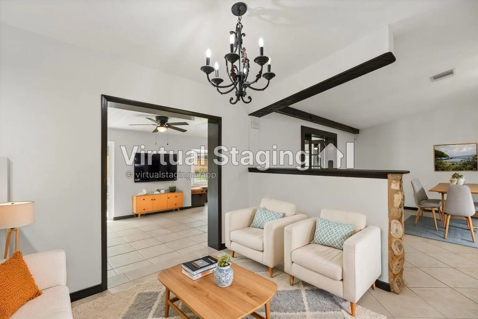 Virtual staging