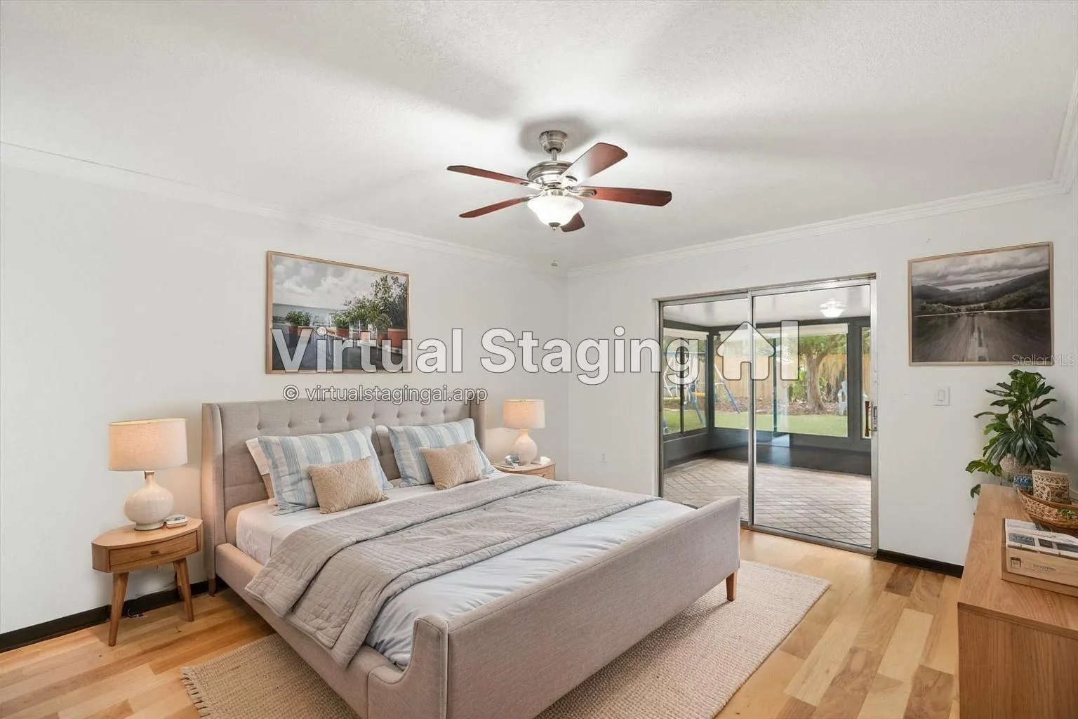 Virtual staging