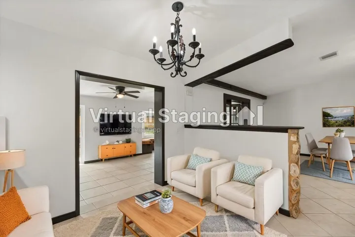 Virtual staging