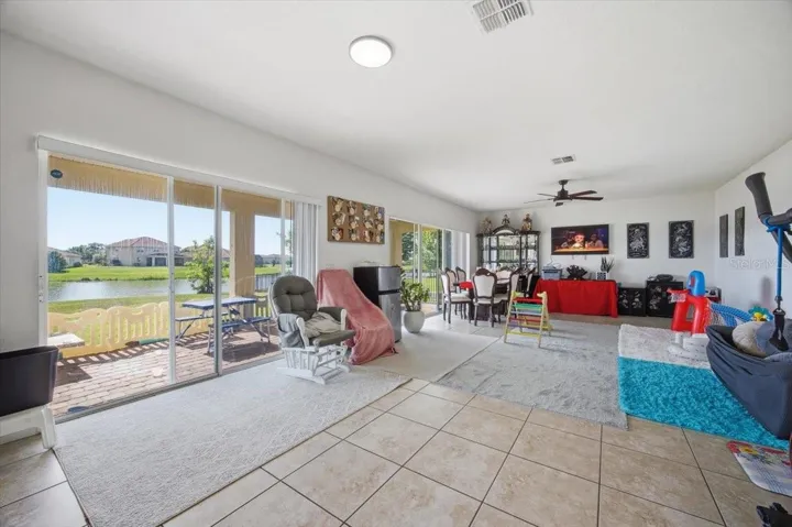 Dining and Living area