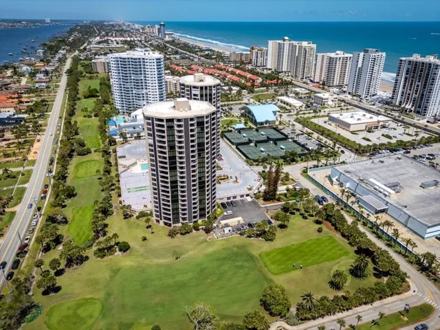 Aerial View Golf Course