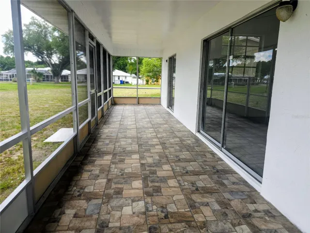 This is a perfect area to entertain and enjoy the evenings.