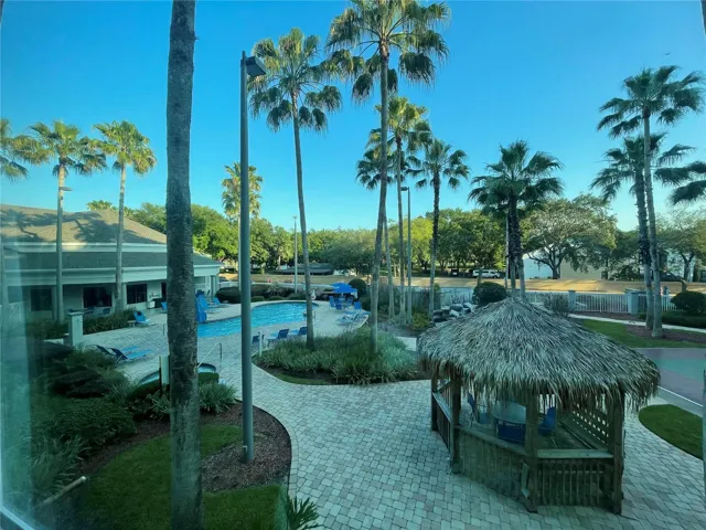 Pool area