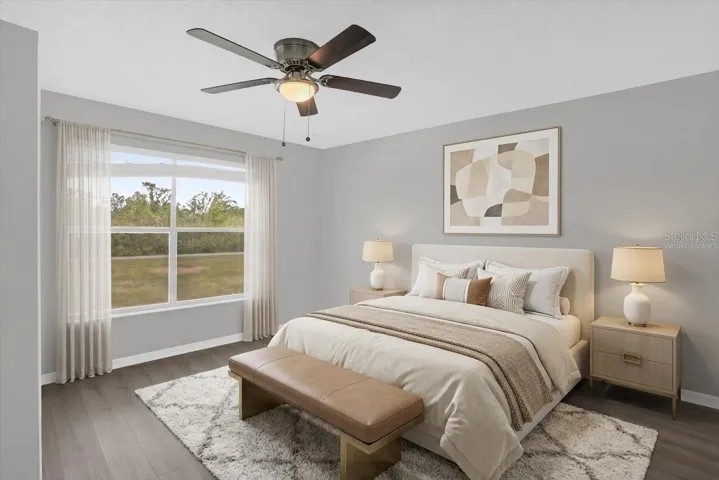 (Virtually Staged) 2nd Bedroom