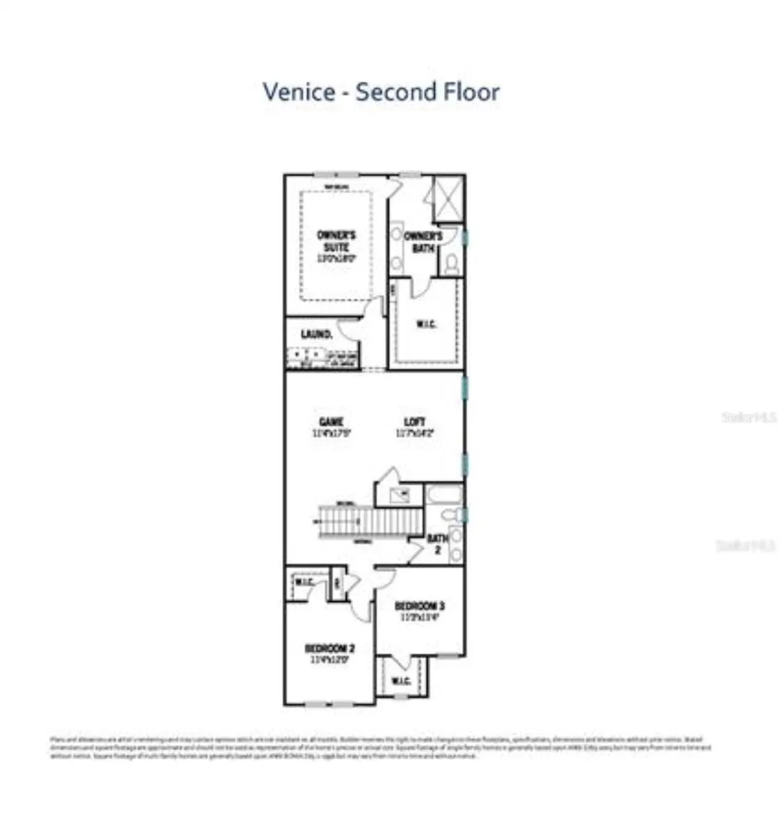 2nd floor - floor plan