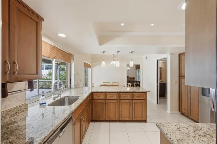 Updated Kitchen with Granite and stainless appliances