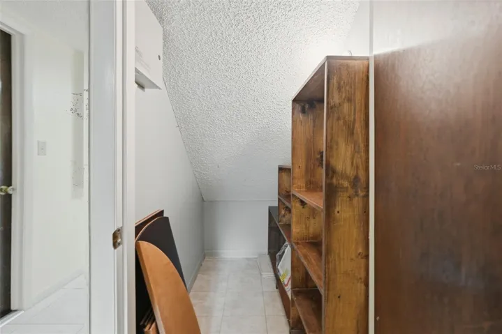 Storage Closet in Laundry area.