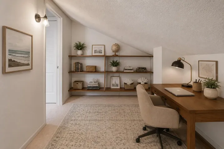 Virtual Staged Bonus Space like an office inside Bedrom 2.