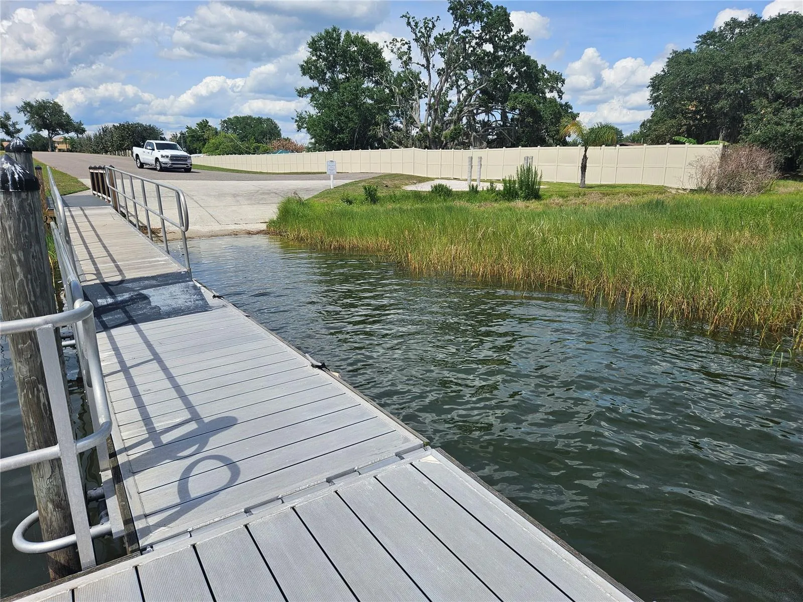 Walkway to private dock