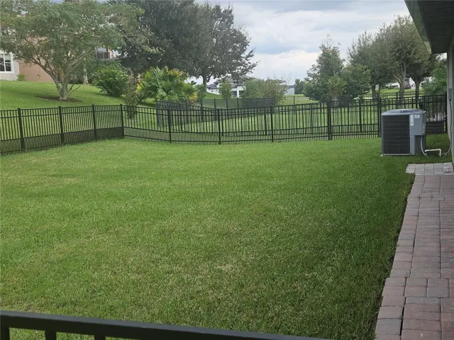 Back Yard Fenced