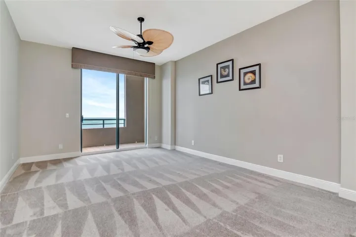 Primary suite with own private balcony