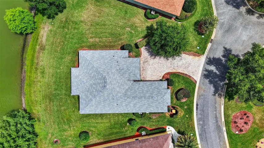 Aerial with ROOM FOR A POOL!