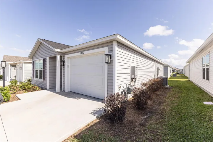 Side view of home