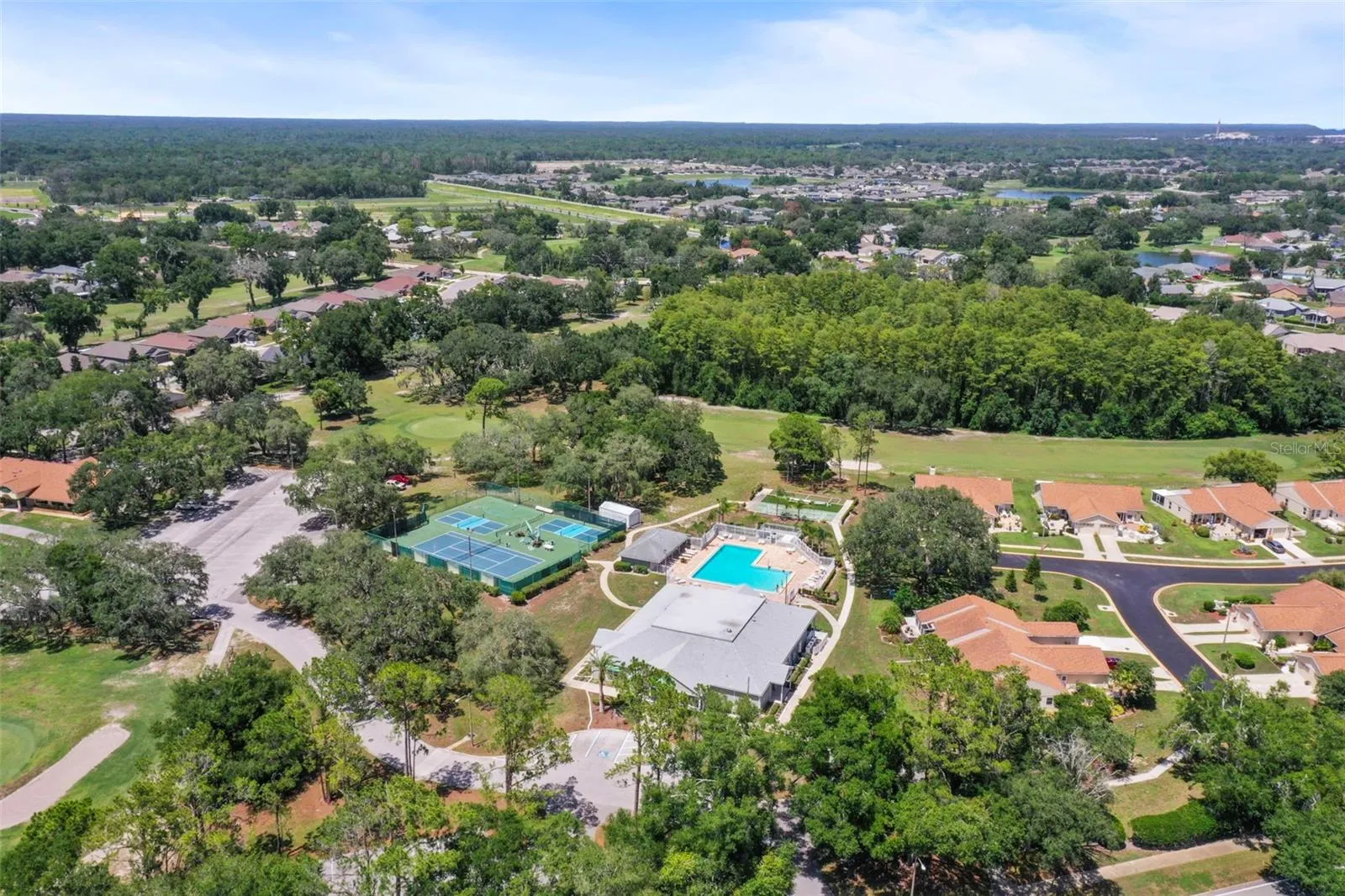 Meadow Oaks Clubhouse, Heated Pool, Tennis Courts, Shuffle boards, and basketball court