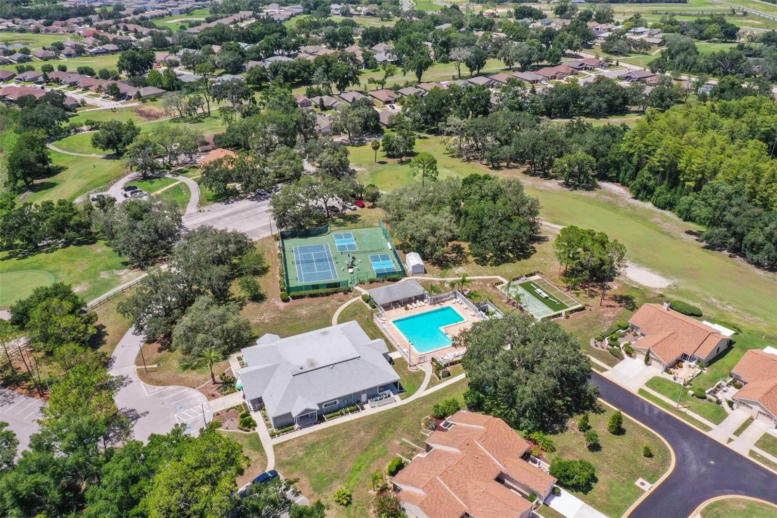 Meadow Oaks Clubhouse, Heated Pool, Tennis Courts, Shuffle boards, and basketball court