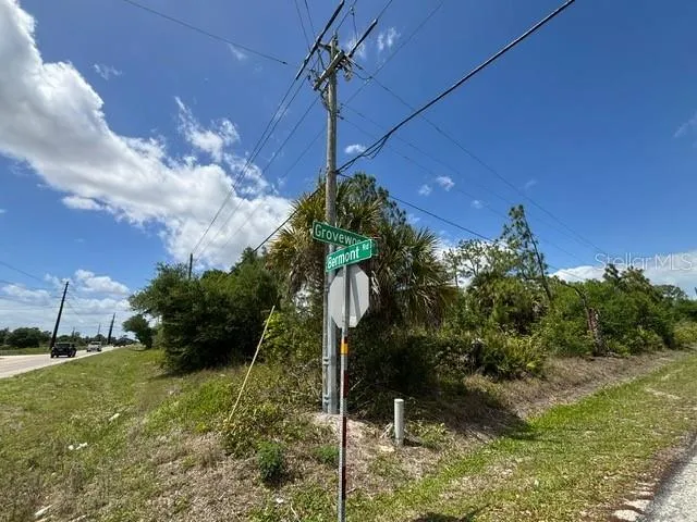 North West corner.