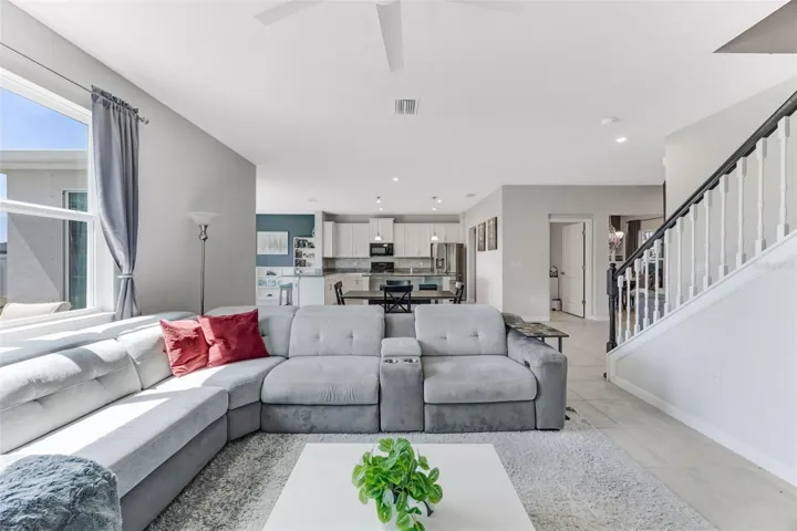 LIVING ROOM FACING KITCHEN